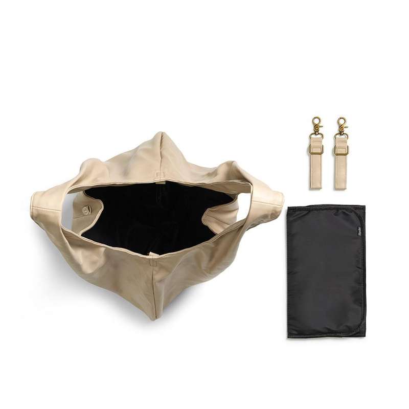 Elodie Details Skötväska draperad tote - Pure Khaki