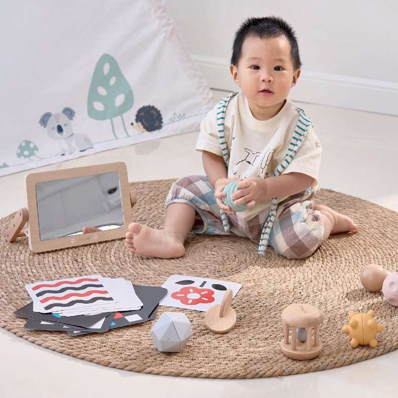 Kid'oh Grow-with-Me Box - Sensoriska Sökare (0-6 mån.)