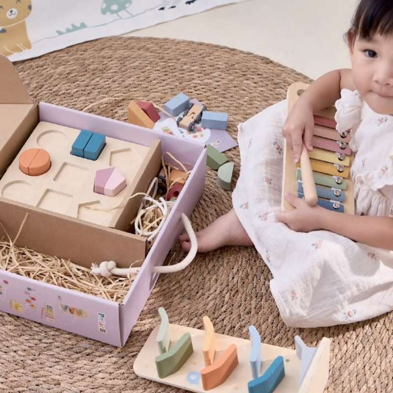 Kid'oh Grow-with-Me Box - Colour Crafters (18-24 mån.)