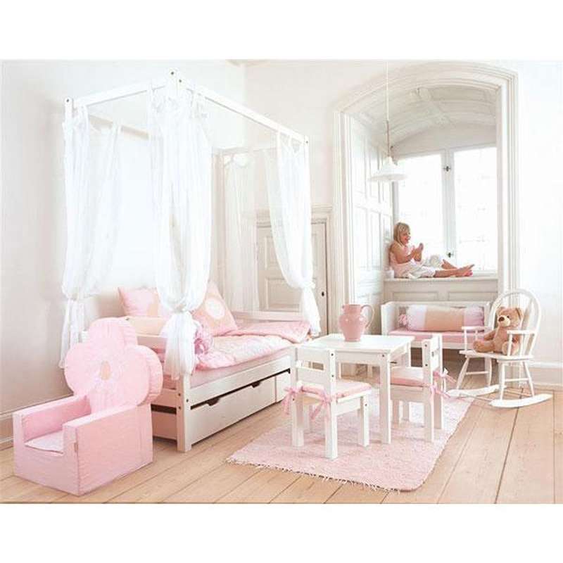 Hoppekids Torn till Halvhög loftsäng - FAIRYTALE FLOWER