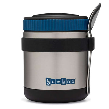 Yumbox Zuppa Termo Matbehållare med Sked - 415 ml. - Twilight Black