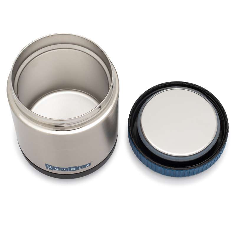 Yumbox Zuppa Termo Matbehållare med Sked - 415 ml. - Twilight Black