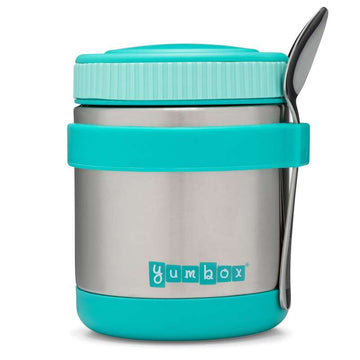 Yumbox Zuppa Termo Matbehållare m. Sked - 415 ml. - Caicos Aqua