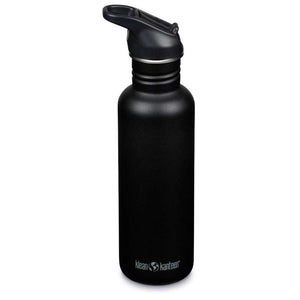 Klean Kanteen Classic Drickflaska - Flip/Seal SportCap - 800ml - Svart
