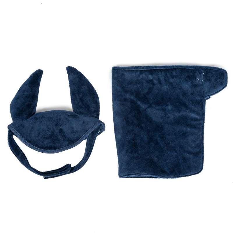 By Astrup Täcke och Huva till Häst - Navy