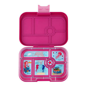 Yumbox Matlåda - Original - 6 rum - Malibu Purple/Mermaid