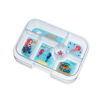 Yumbox Insatsbricka - Originalbricka - 6 fack - Sjöjungfru