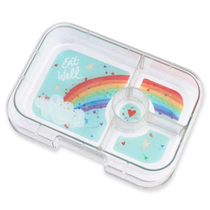 Yumbox Insatsbricka - Panino Tray - 4 fack - Regnbåge