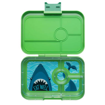 Yumbox Matlåda - Tapas XL - 4 fack - Jurassic Green/Shark