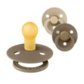 BIBS - Rund färg - 2-pack - strl. 1 