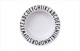 Design Letters tallerken