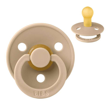 BIBS Rund Colour Sut - Str. 1 - Naturgummi - Taupe