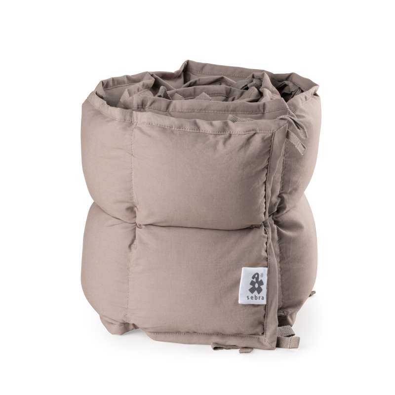 Sebra Sängskydd - Kapok - Halv längd - Jetty Beige 