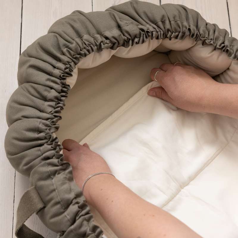 Sebra Vådliggerlagen - Babynest - Moonlight Beige