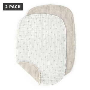 Sebra Pusselunderlag - 6-lager - 2 st. - Muslin - Sophora 