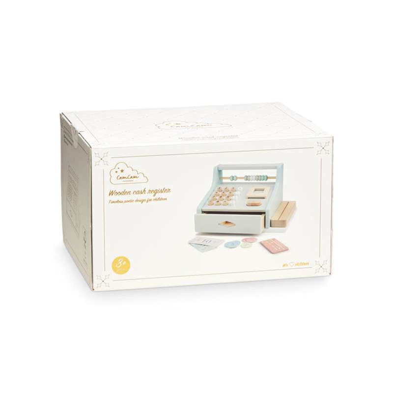 Cam Cam Copenhagen Kasseapparat - Træ - FSC - Dusty Green