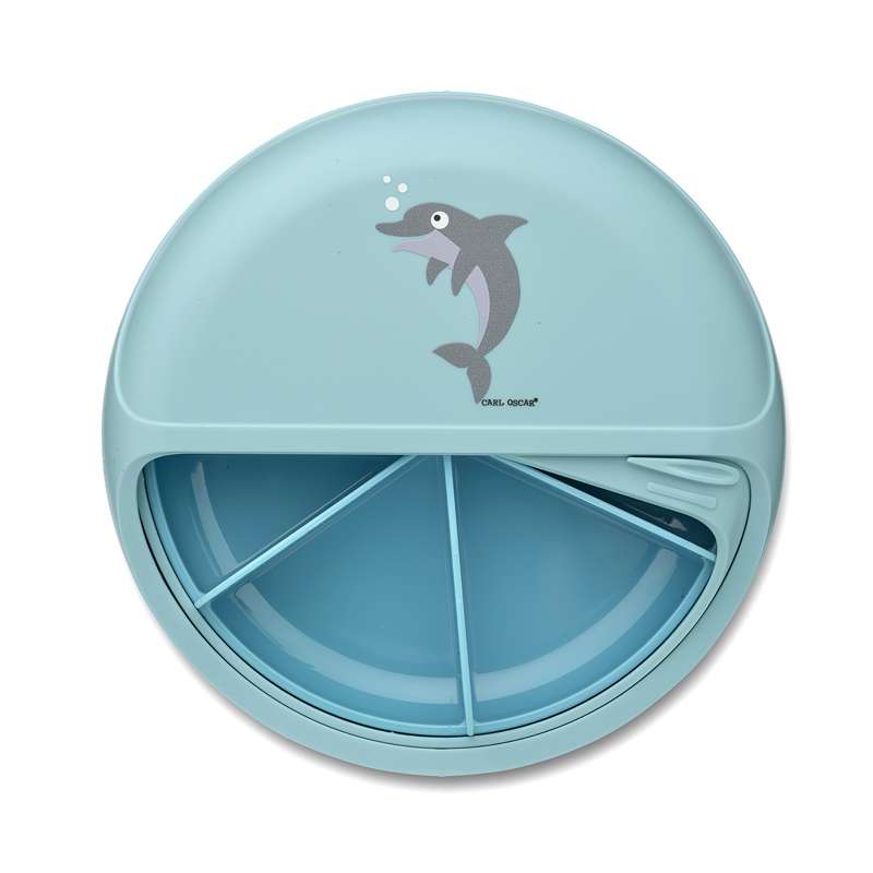Carl Oscar SnackDISC - Barn - Delfin - Ljus Blå 