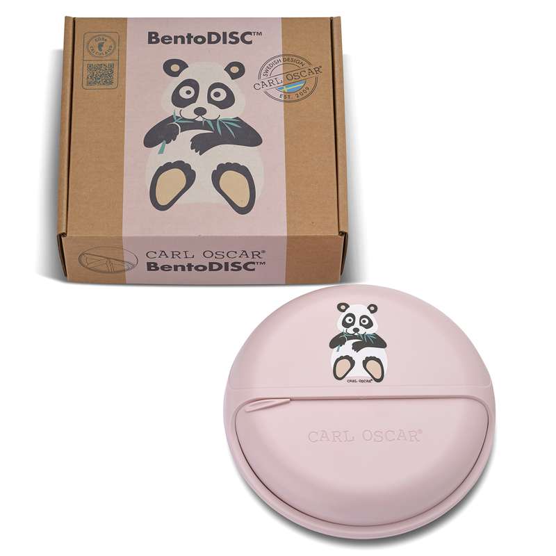 Carl Oscar BentoDISC - Barn - Panda - Rosa 