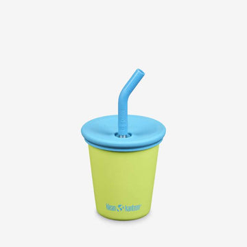 Klean Kanteen Barnkopp m. Sippy- och Sugrörslågs - 296ml - Saftig Päron 