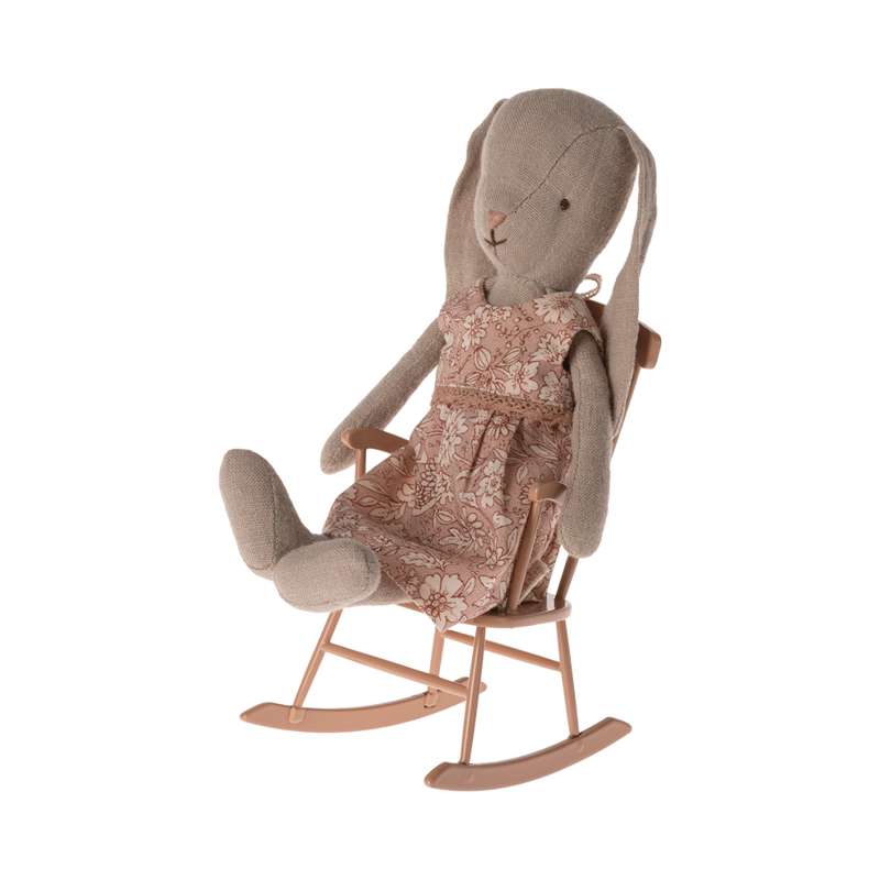 Maileg Gungstol - Miniatyr - Mörk Puder 