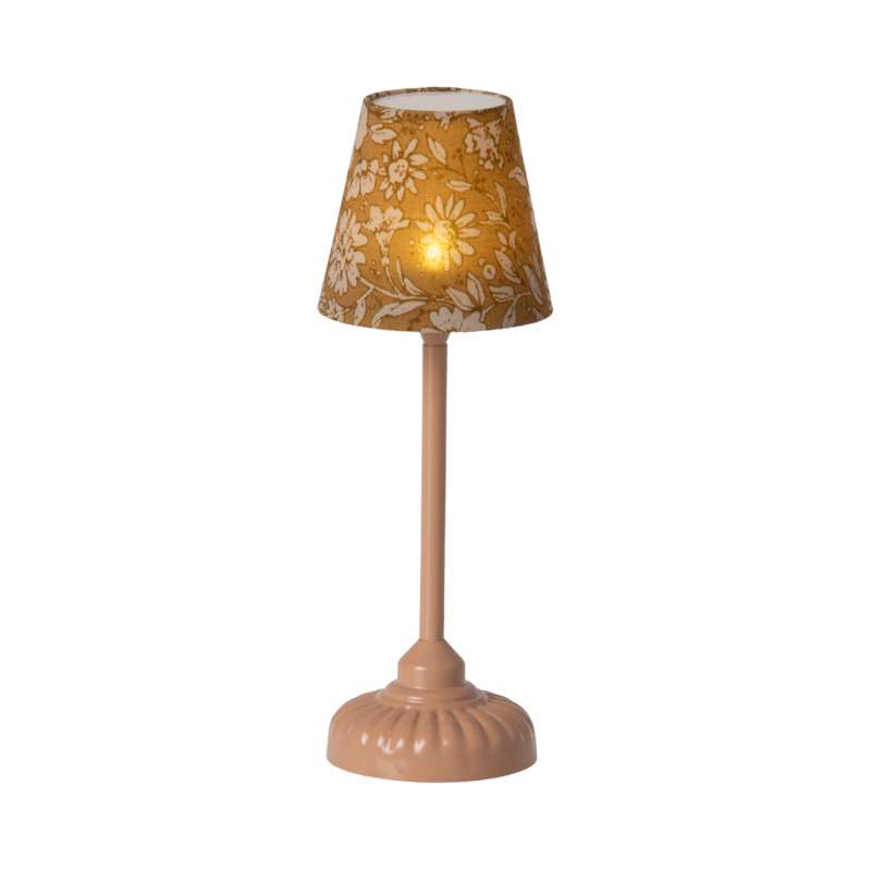 Maileg Golvlampa - Mus - Mörk Puder 