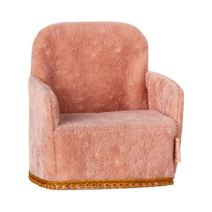 Maileg Fällbar Stol - Mus - Rosa 