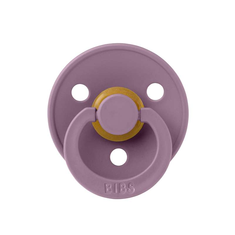 Bibs Anatomisk Colour Napp - strl. 1 - naturgummi - Mauve 