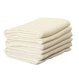 Disana Muslin Tygblöjor - 10 st. - 80x80cm. - Natur 