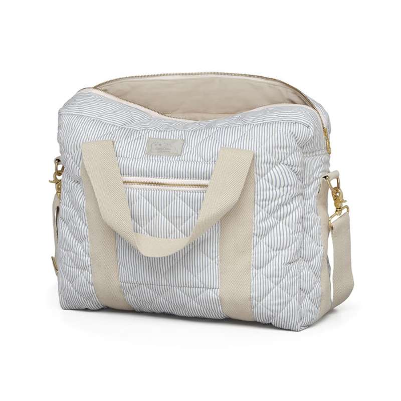 Cam Cam Copenhagen Skötväska - Medium - OCS - Classic Stripes Blue 