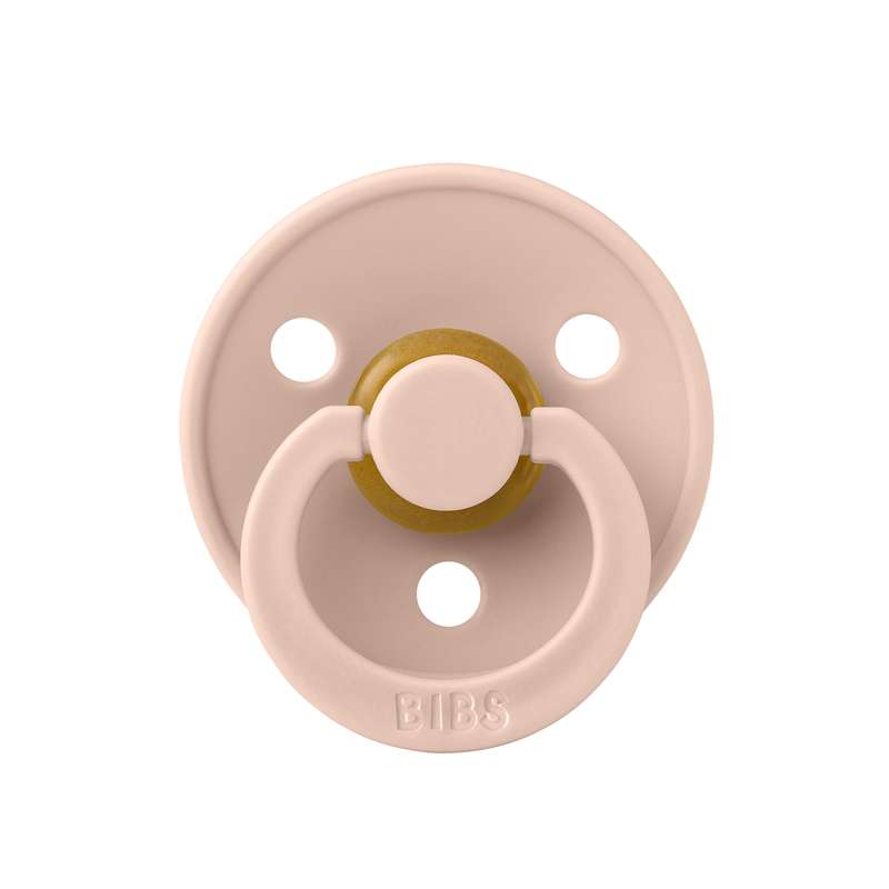 BIBS Symmetrisk Colour Sut - strl. 1 - naturgummi - Blush 