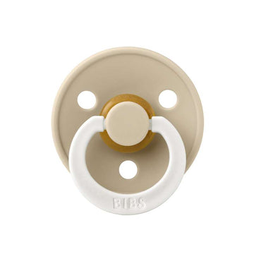 BIBS Symmetrisk Colour Sut - strl. 2 - naturgummi - GLOW - Vanilj 
