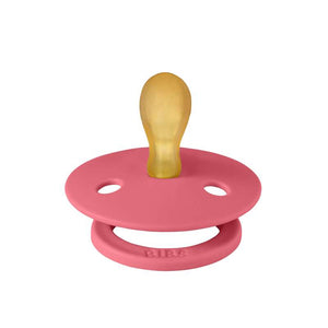 BIBS Symmetrisk Colour Sut - strl. 1 - naturgummi - Korall 