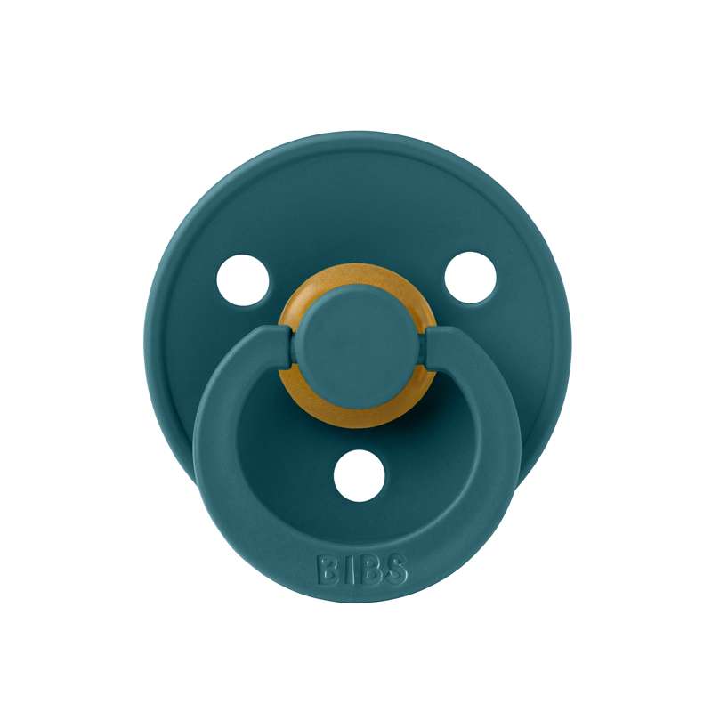 BIBS Symmetrisk Colour Sut - strl. 1 - naturgummi - Skogsjö 