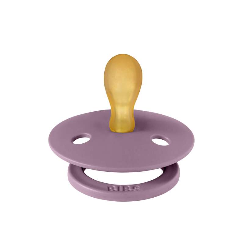 BIBS Symmetrisk Colour Sut - strl. 1 - naturgummi - Mauve 