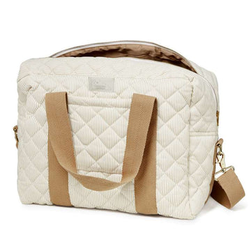 Cam Cam Copenhagen Skötväska - Stor - OCS - Classic Stripes Camel 