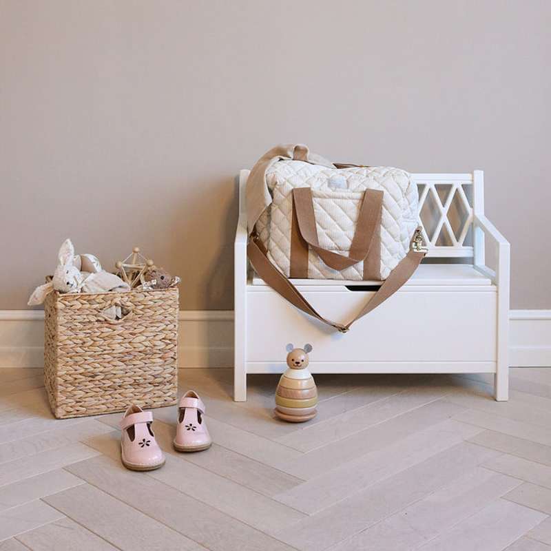 Cam Cam Copenhagen Skötväska - Stor - OCS - Classic Stripes Camel 