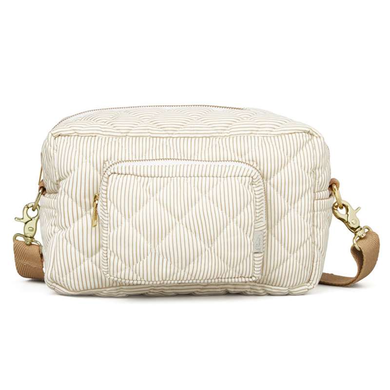 Cam Cam Copenhagen Skötväska - Liten - OCS - Classic Stripes Camel 