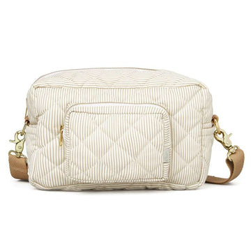 Cam Cam Copenhagen Skötväska - Liten - OCS - Classic Stripes Camel 