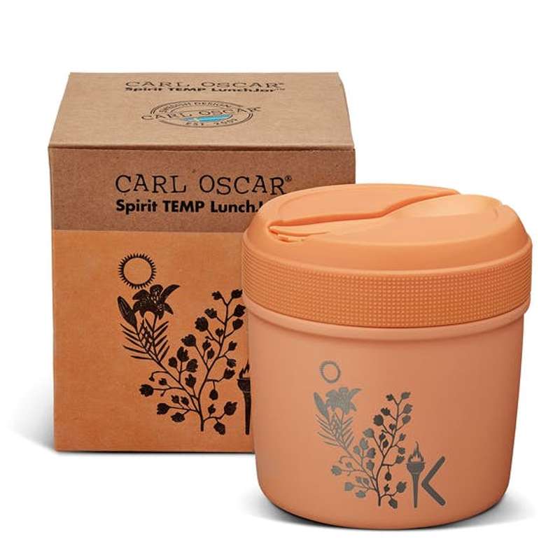 Carl Oscar Spirit LunchJar Termosbehållare - 0.5L - Energi (Persika) 