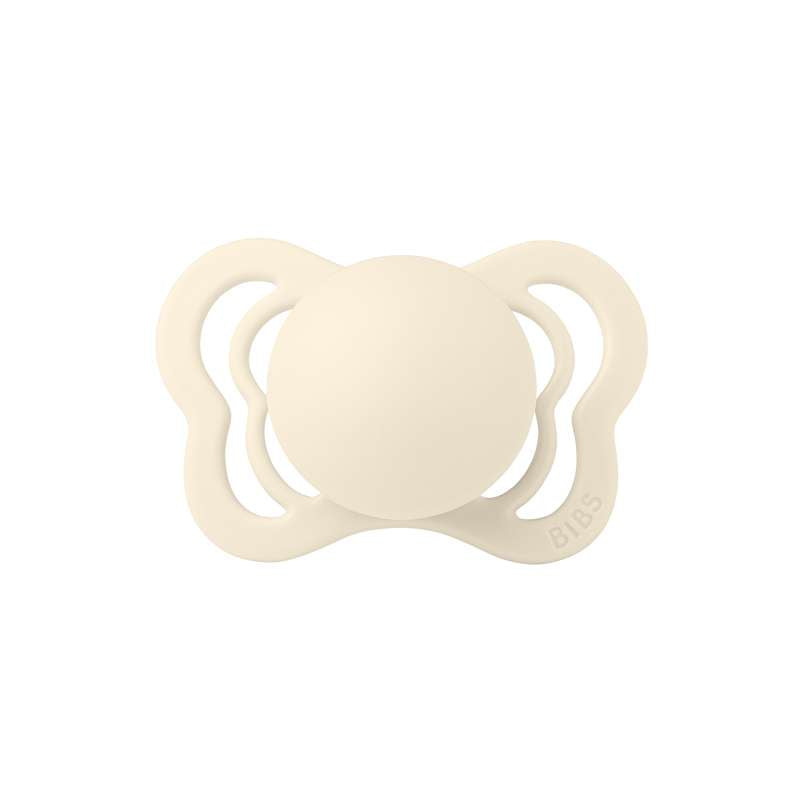 Bibs Couture Napp - strl. 1 - Silikon - Elfenben 