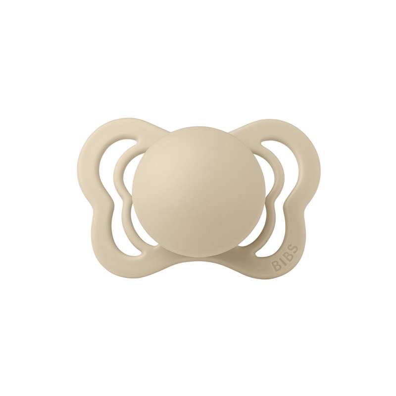 Bibs Couture Napp - strl. 1 - Silikon - Vanilj 