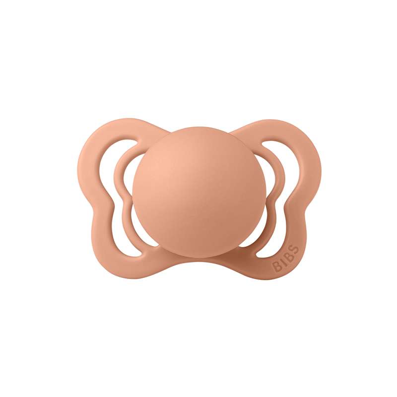 Bibs Couture Napp - strl. 1 - Silikon - Persika 