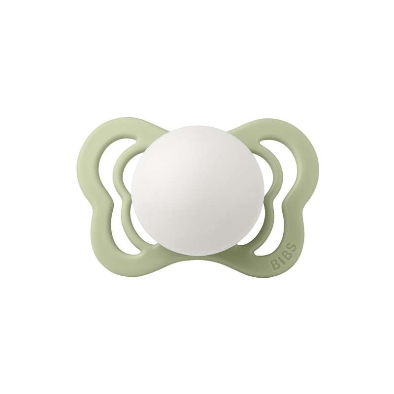 Bibs Couture Napp - strl. 1 - Silikon - GLOW - Salvia 