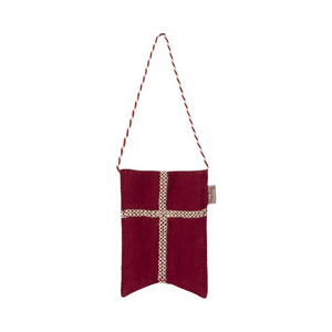 Maileg Julornament i Tyg - Dannebrog 