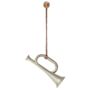 Maileg Julornament i Metall - Bambi - Grå - 9 Cm. 