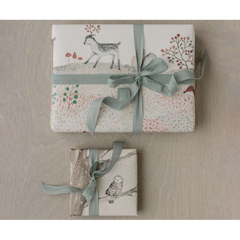 Maileg Presentpapper - Winter Wonderland - 10 meter 