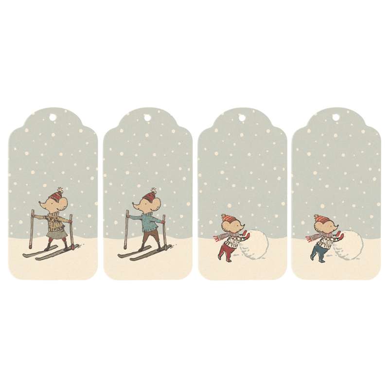 Maileg Julklappsetiketter - 12 st. 