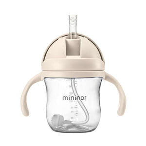 Mininor Sugrörskopp - Tritan - 220ml - Grön 