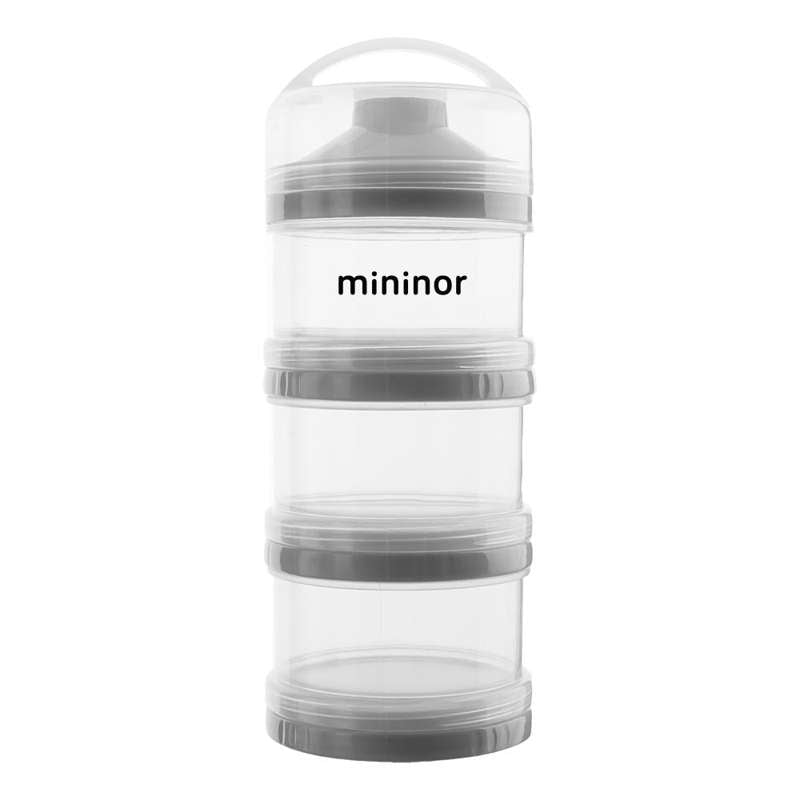Mininor Pulverkontainer - 3-delad 