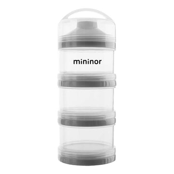 Mininor Pulverkontainer - 3-delad 